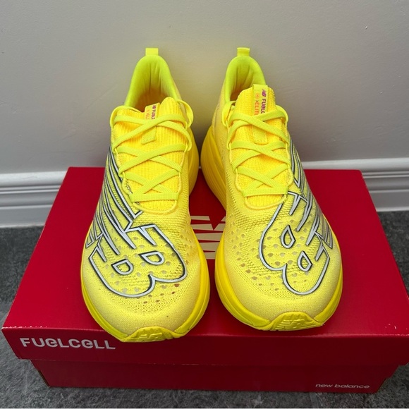 NIB New Balance Super Comp Elite V3 Cosmic Pineapple Size 8 Running Sneaker - Picture 2 of 11